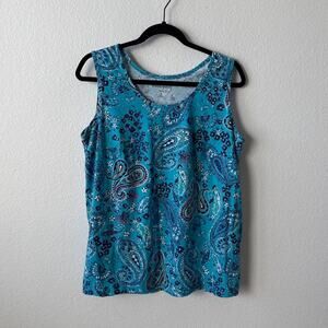 Cotton paisley top